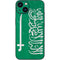 Saudi Arabia Flag Distressed iPhone 13 Skin